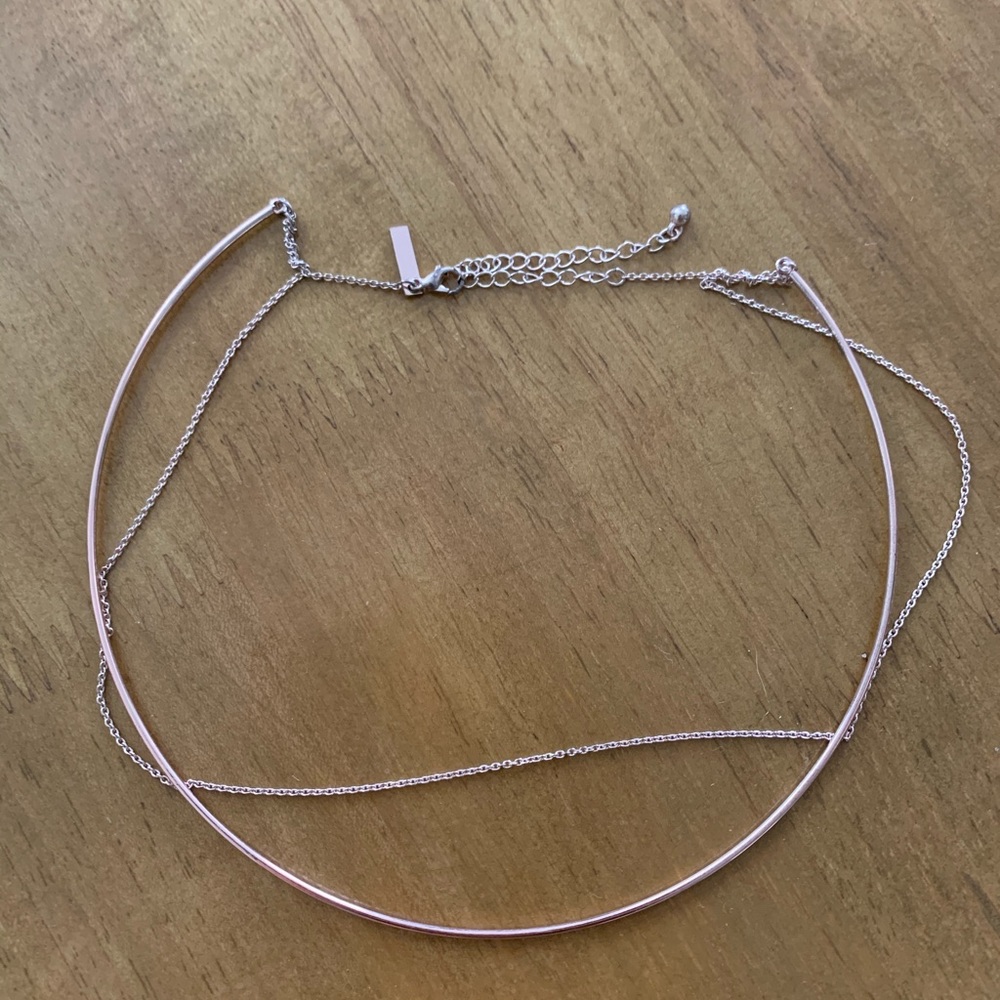 Rose Gold Choker Necklace